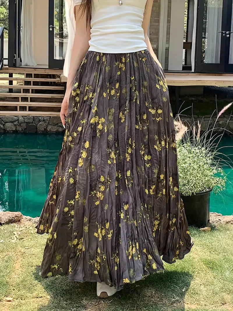 Retro Multi-Layered Skirt