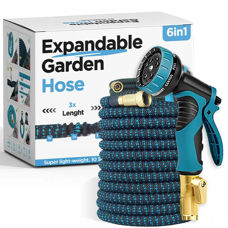 Flexible Expanding Water Hose for Outdoor Use