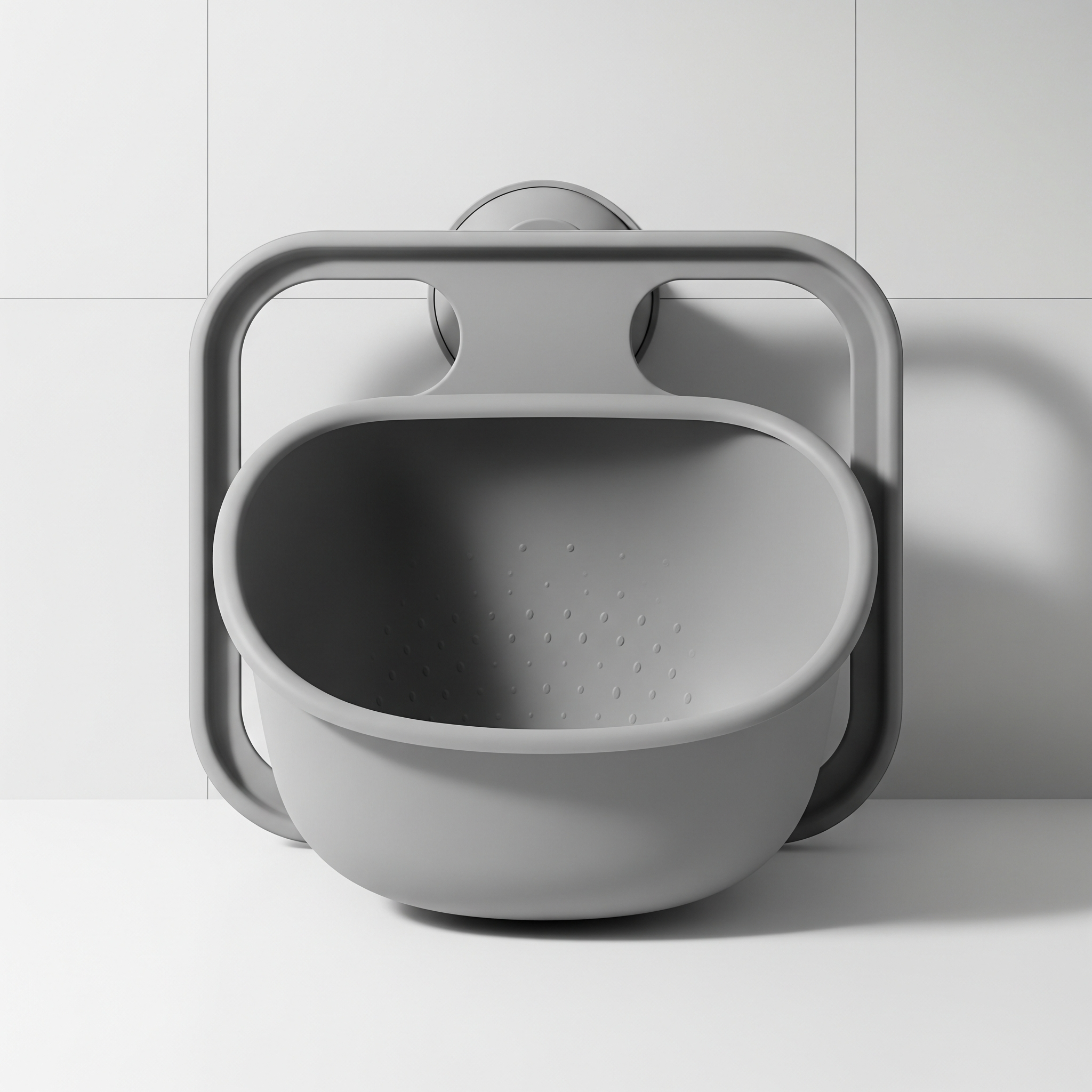 Organizer for Bath Toys With Scoop Opening and Wall Hook