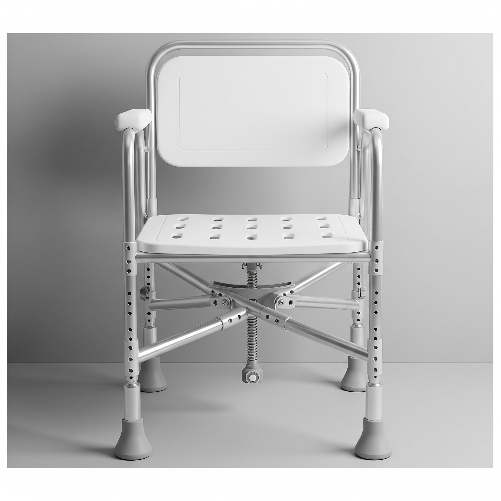 Shower Chair With Adjustable Height