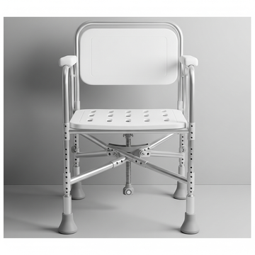 Shower Chair With Adjustable Height