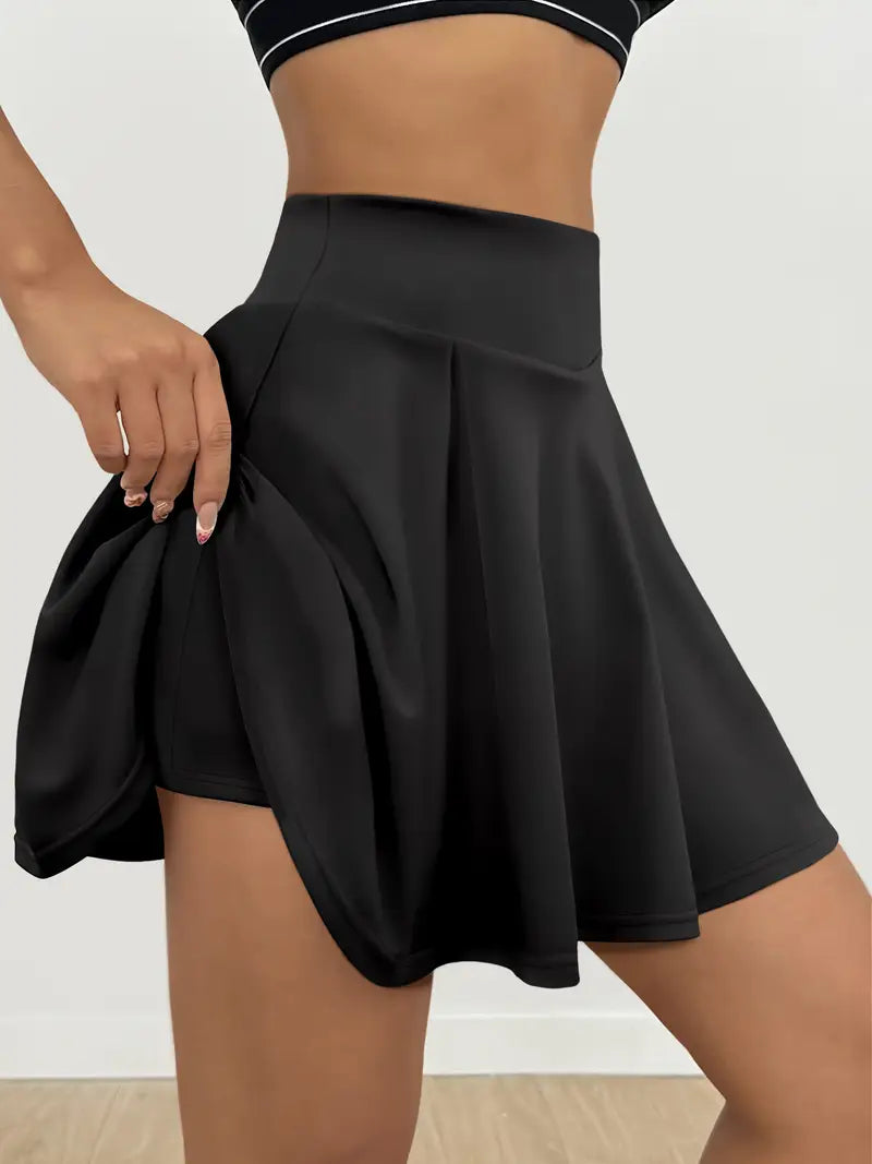 Running Fitness Culotte Tennis Skirt