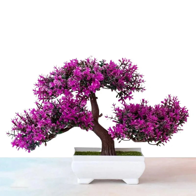 Decorative Faux Bonsai Tree for Desks and Shelves