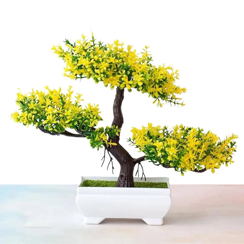 Decorative Faux Bonsai Tree for Desks and Shelves