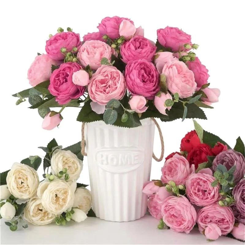 Artificial Floral Stems for Home Decoration