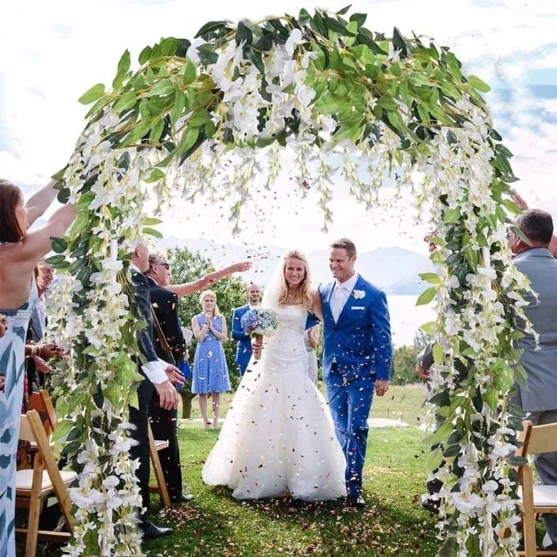 Faux Floral Hanging Garland for Events and Rooms