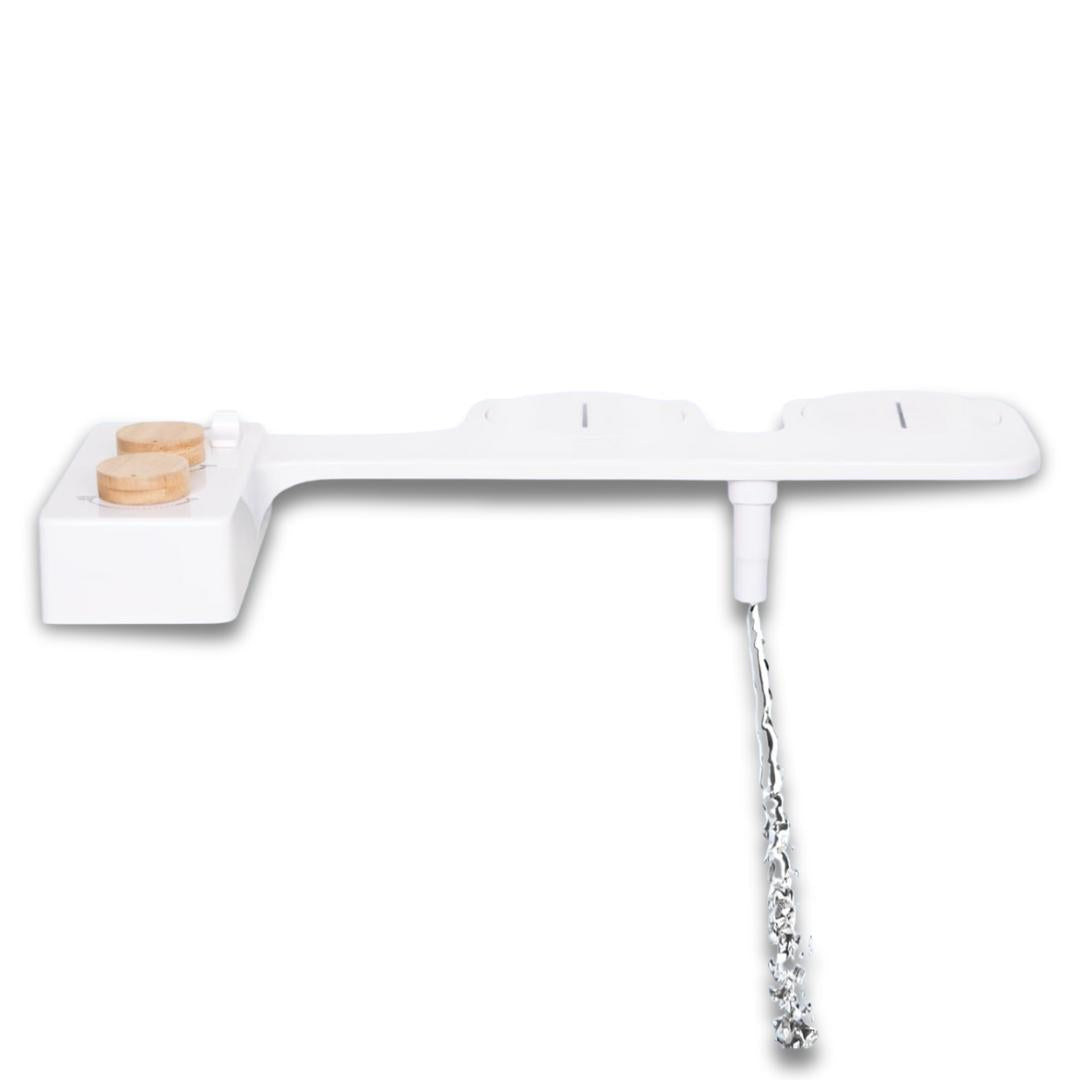 Bidet Attachment Toilet-Mounted With Angle and Flow Adjustment