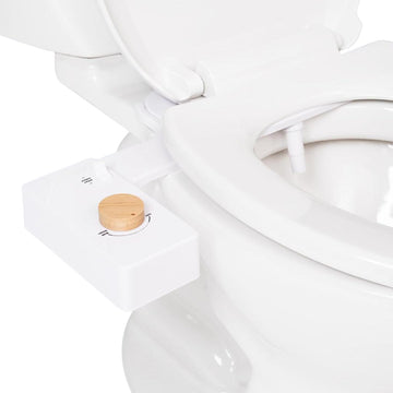 Bidet Attachment Toilet-Mounted With Angle and Flow Adjustment