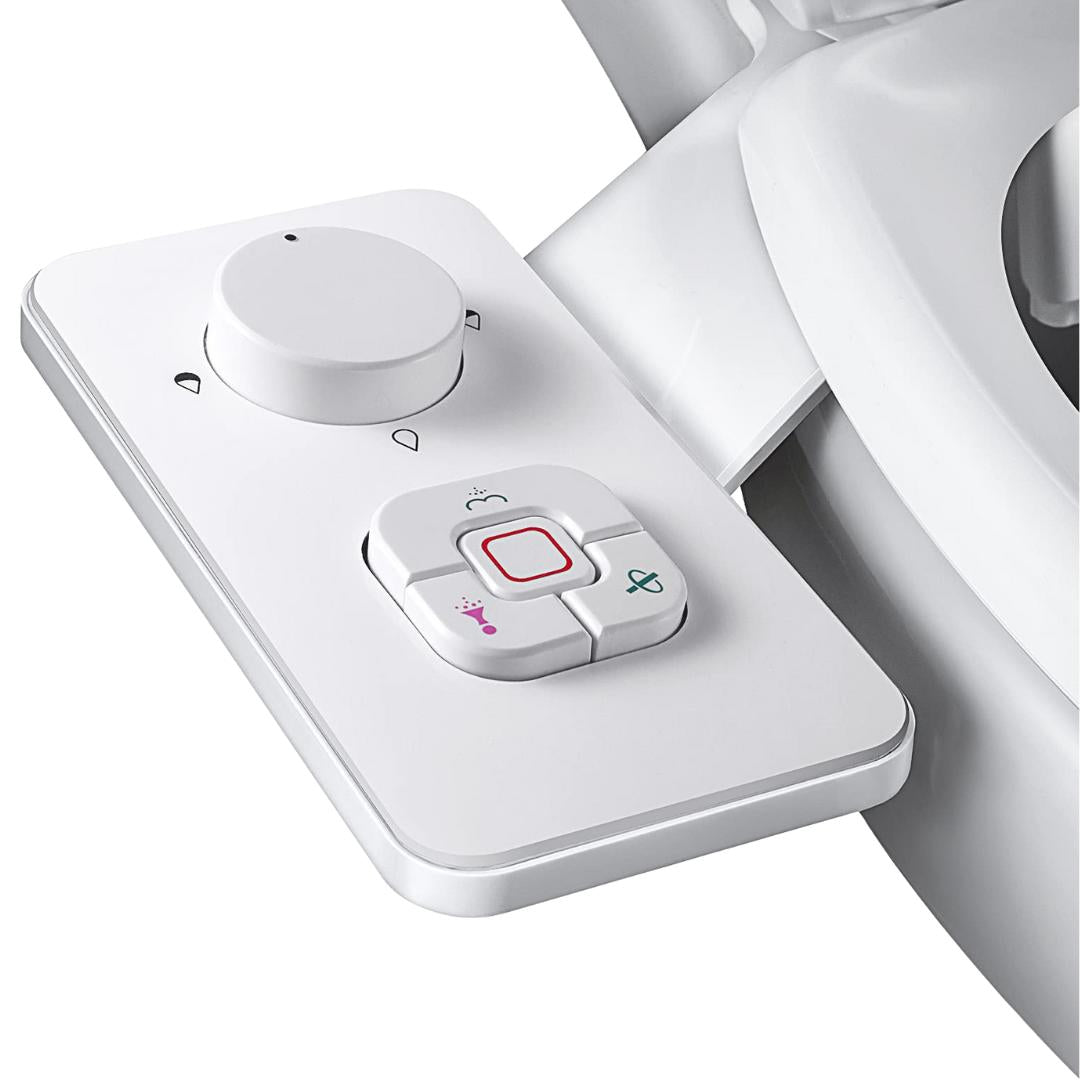 Bidet Seat Attachment With Manual Controls and Dual Spray Modes