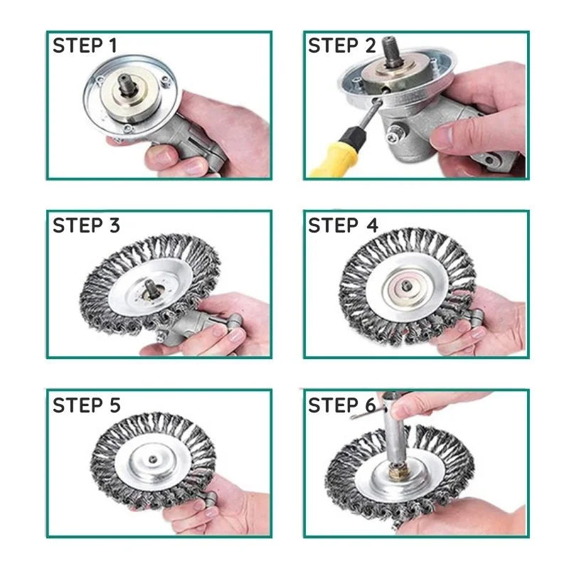 Carbon Steel Brush Blade for Weed Trimmers