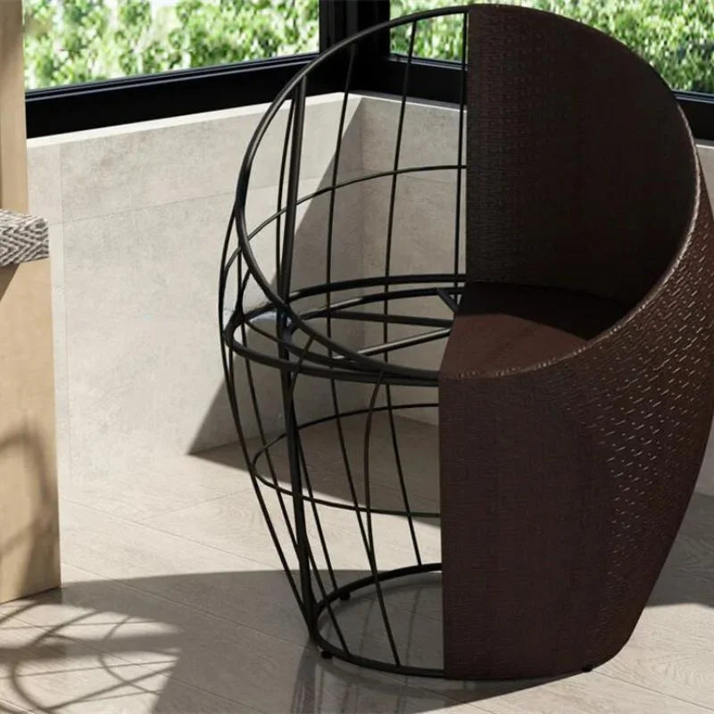 Two-Person Balcony Table and Chair Set