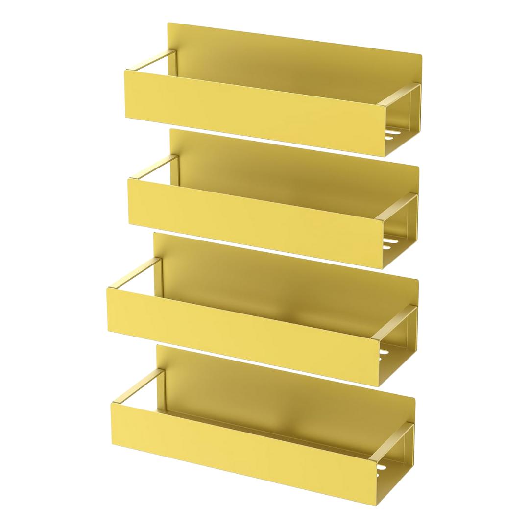 Organizer Rack With Magnetic Shelves For Kitchen Storage