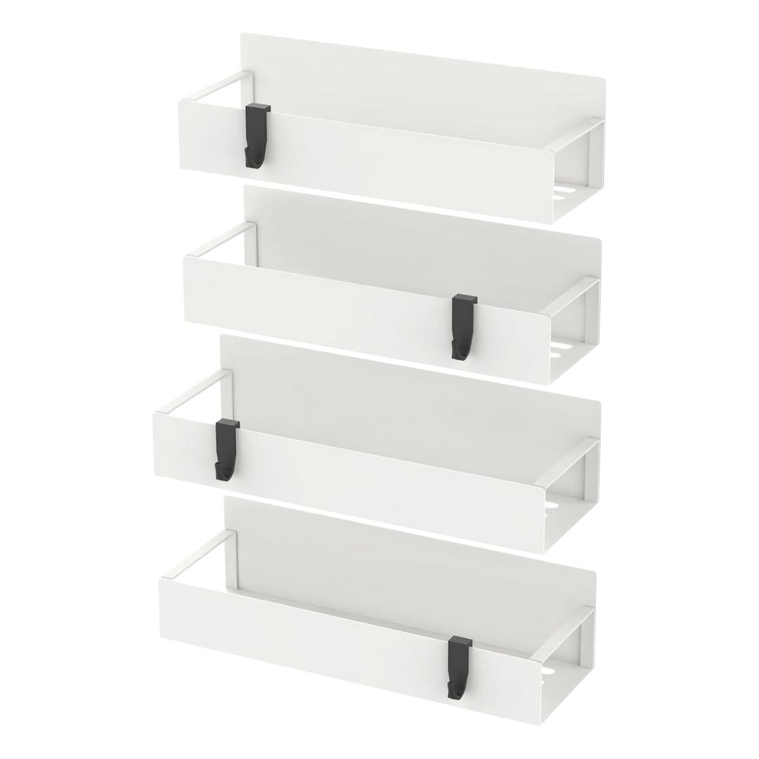 Organizer Rack With Magnetic Shelves For Kitchen Storage