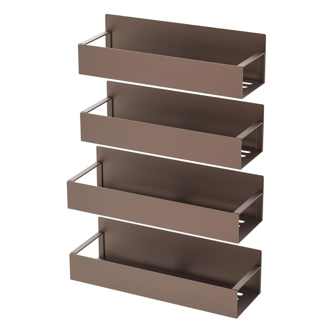 Organizer Rack With Magnetic Shelves For Kitchen Storage