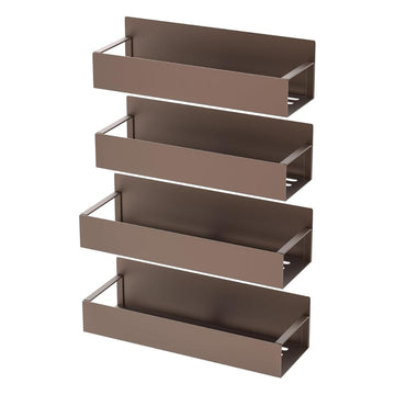 Organizer Rack With Magnetic Shelves For Kitchen Storage