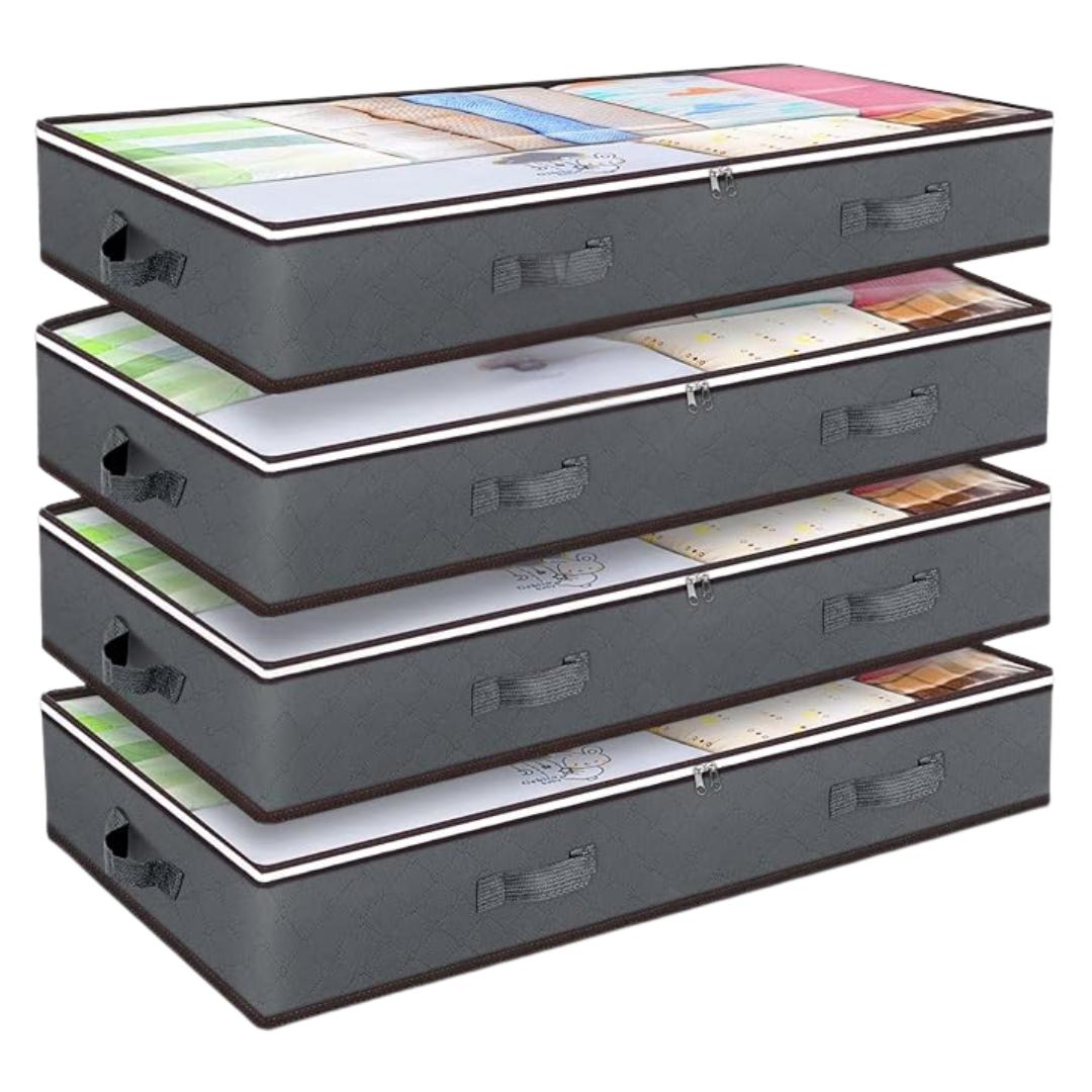 Organizer Set With 90 L Under-Bed Storage Bins