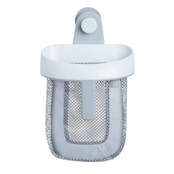 Organizer for Bath Toys With Scoop Opening and Wall Hook