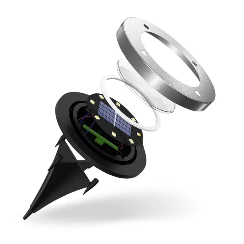 Solar Ground Stake Lights for Gardens and Driveways