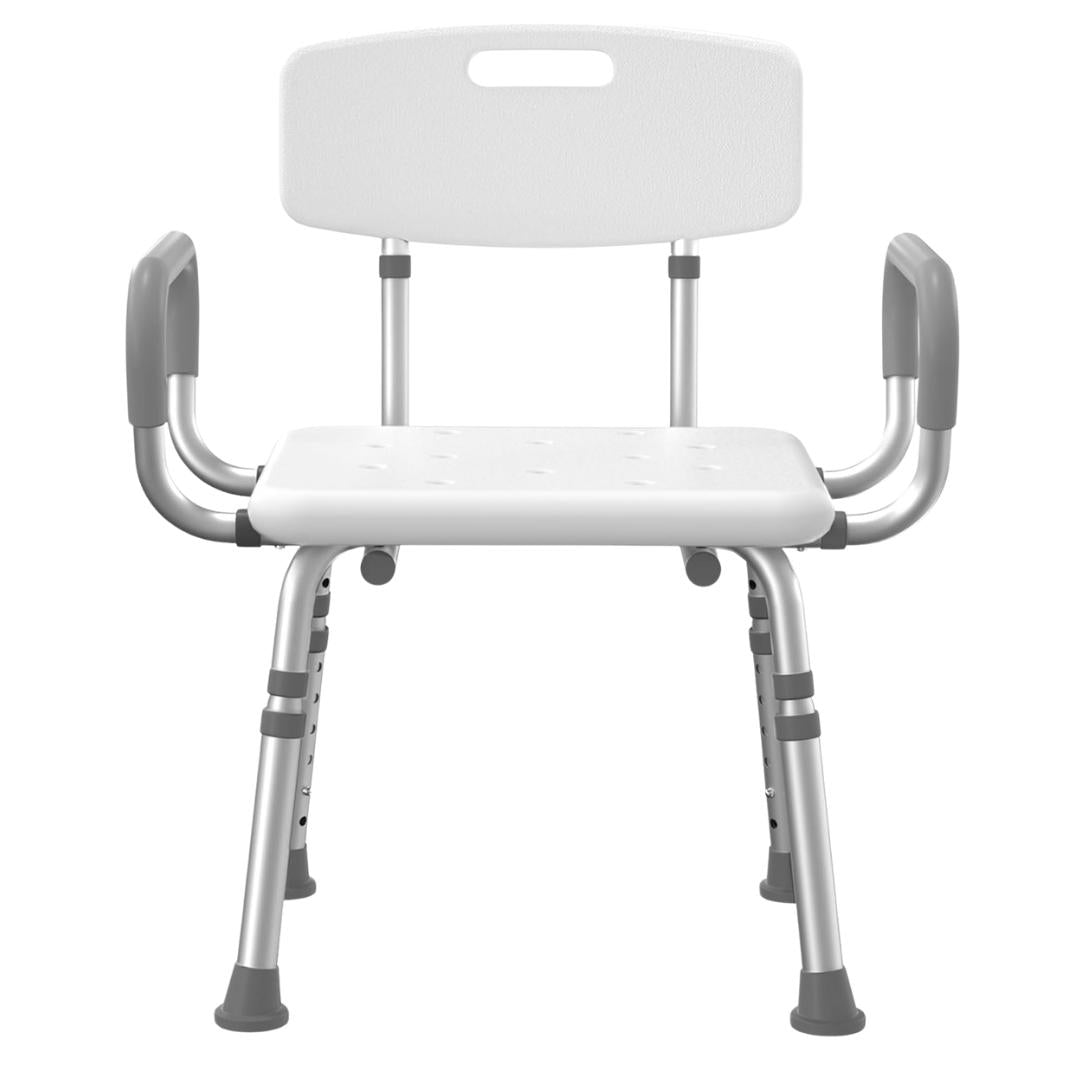 Shower Chair With Adjustable Height and 227 kg Support