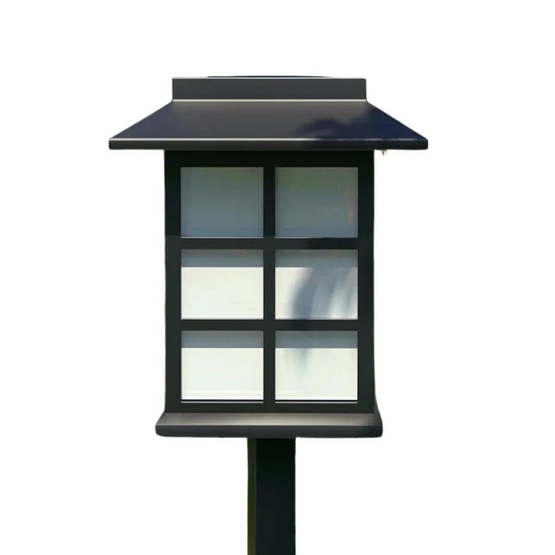 Sun-Powered Garden Path Lights