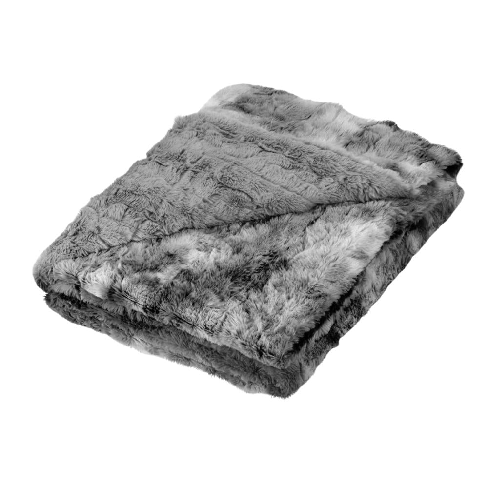 Throw Blanket Made from Faux Fur