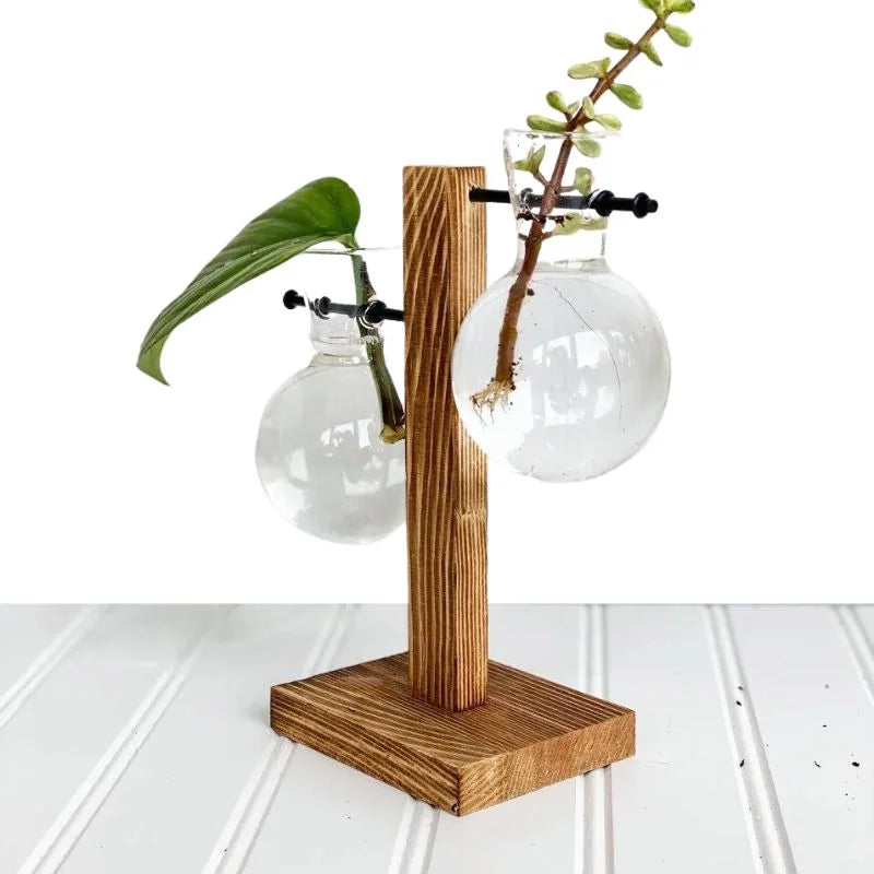 Timber Frame Water Propagation Vase